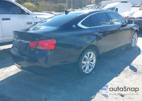 2017 Chevrolet Impala 1Lt из США, поврежденный, VIN 2G1105S32H9158620